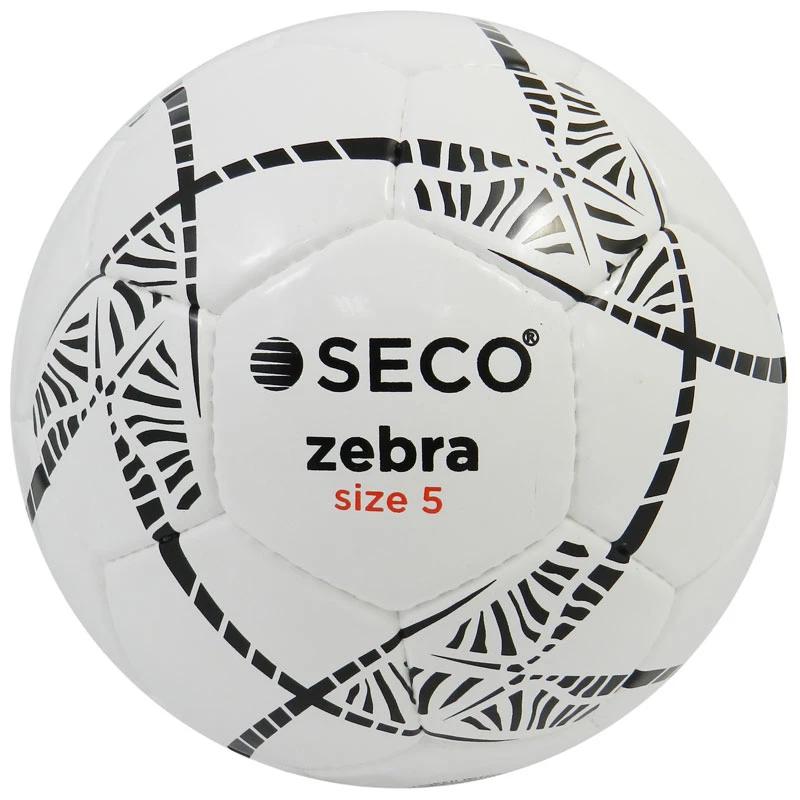 Мяч футбольний SECO® Zebra розмір 5 фото товару