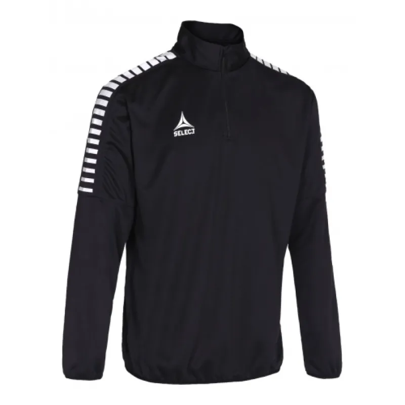 Тренувальна кофта SELECT Argentina training sweat 1/2 zip  чорний, 14 років фото товару