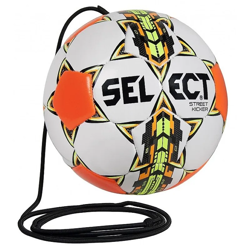 М’яч футбольний SELECT Street Kicker (326) біл/зел/помаранч, 4