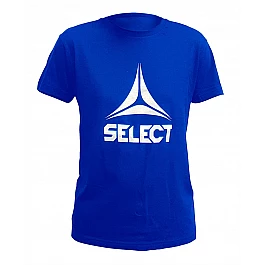 Футболка SELECT T-Shirt Basic with big Select logo (261) синій, M