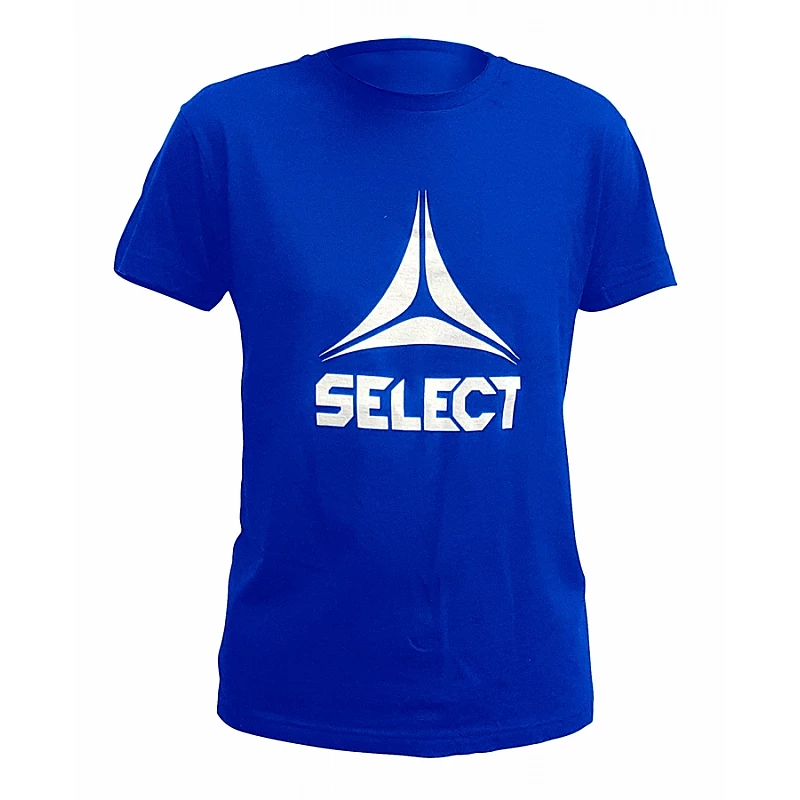 Футболка SELECT T-Shirt Basic with big Select logo (261) синій, M