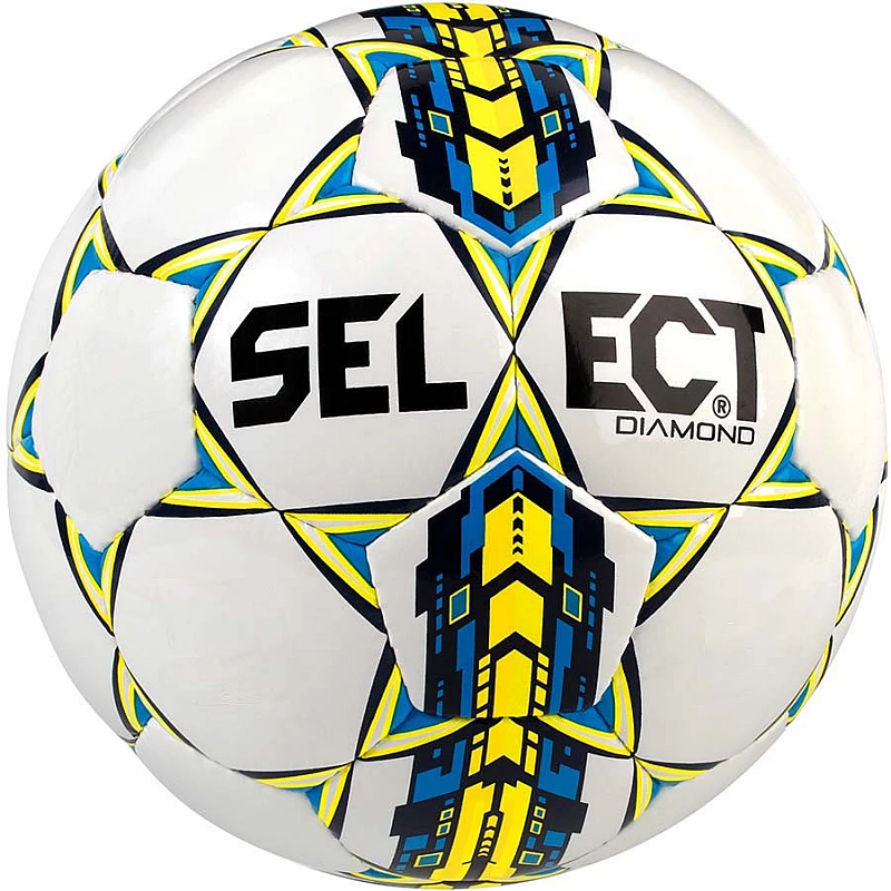 М’яч футбольний SELECT Diamond IMS  біл/син, 5 фото товару