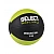 Мяч медицинский SELECT Medicine ball чорн/салатовий, 2кг