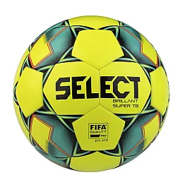 Мяч футбольный SELECT Brillant Super TB (FIFA QUALITY PRO) (044) жовт/зел, 5