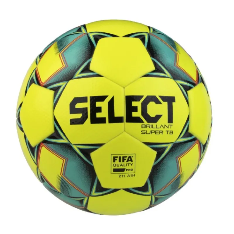 Мяч футбольный SELECT Brillant Super TB (FIFA Quality PRO)  жовт/зел, 5 фото товара