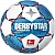 М’яч футбольний SELECT DERBYSTAR Bundesliga Brillant APS (163) біло/син/помар, 5
