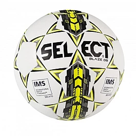 Мяч футбольный SELECT Blaze DB (IMS) (402) біл/сір/жовт, 5