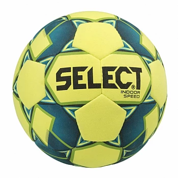 М’яч футбольний SELECT Indoor Speed (012) жовт/синій, 5