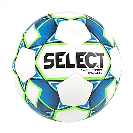Мяч футбольный SELECT Solo Soft Indoor (015) біл/синій, 5
