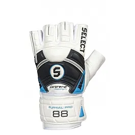 Рукавиці воротарські SELECT Goalkeeper Gloves Futsal 88 Pro Grip (376) біл/чорн/син, 11