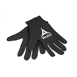 Рукавички ігрові SELECT Players gloves (010) чорний, (6)