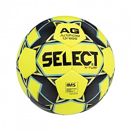 М’яч футбольний SELECT X-Turf (IMS) (smpl) жовт/сірий, 5