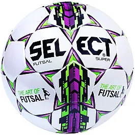 М’яч футзальний SELECT Futsal Super (FIFA Quality PRO) (205) біл/син, 4