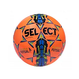 М’яч футзальний SELECT Futsal Attack (smpl) помаранч/син/чорн, 4