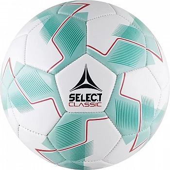 М’яч футбольний SELECT Classic (206) біл/зел, 3