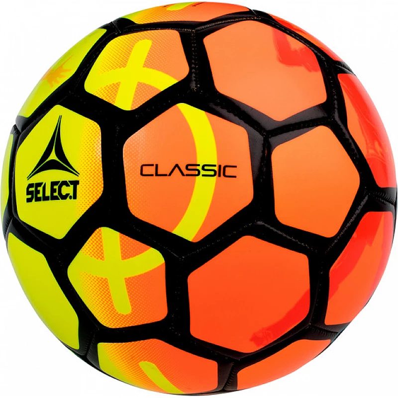 М’яч футбольний SELECT Classic (smpl) жовт/помаран, 5