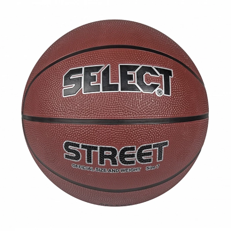 Мяч баскетбольный SELECT Street Basket  корич/чорн, 6 фото товара