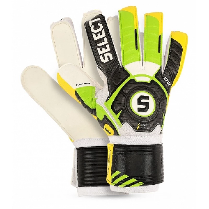 Рукавиці воротарські SELECT 22 Flexi Grip (238) зелен/жовт/чорний, 6
