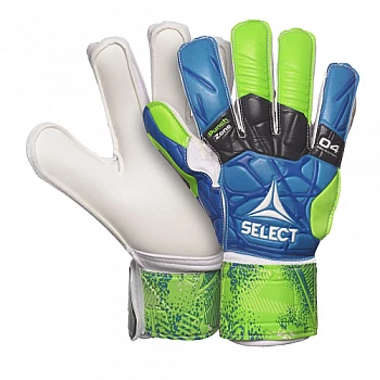 Перчатки вратарские SELECT 04 Kids Protection (332) син/зелен/білий, 6