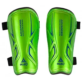 Щитки SELECT Standard (207) зел/син, XS
