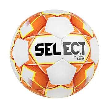 Мяч футзальный SELECT Futsal Copa (smpl) біл/помаран