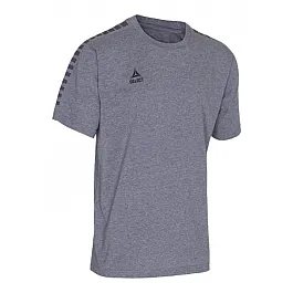 Футболка SELECT Torino t-shirt (005) сірий, M