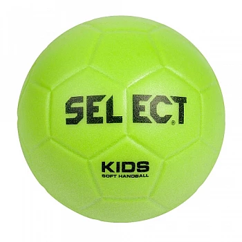 Мяч гандбольный SELECT Kids Soft Handball лайм, 0