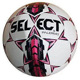 М’яч футбольний SELECT Palermo (310) біл/сір/рожев, 5