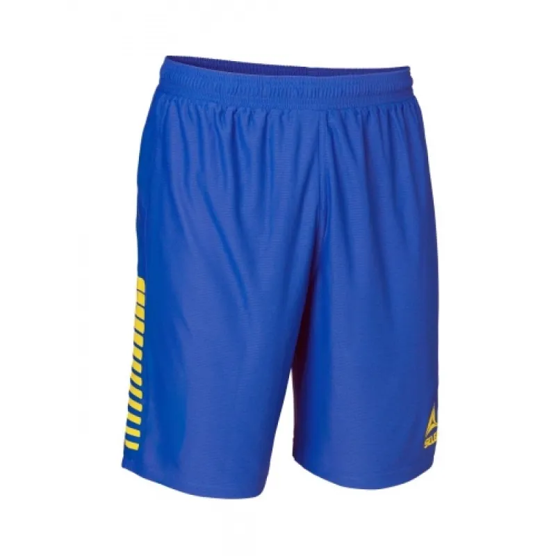 Шорты SELECT Argentina player shorts  син/жовтий, XL фото товара