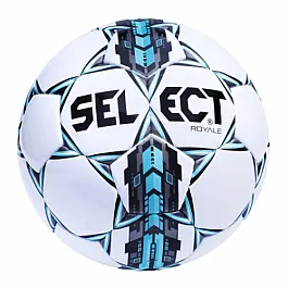 М’яч футбольний SELECT Royale (IMS) (303) біл/сір/бірюз, 4