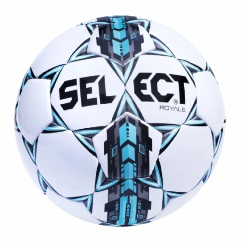 М’яч футбольний SELECT Royale (IMS) (303) біл/сір/бірюз, 4