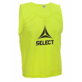 Манішка SELECT Bib Basic Big Logo жовтий, senior