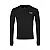 Термофутболка SELECT 6902 Compression shirt with long sleeves (L/S) (010) чорний, S