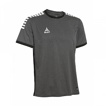 Футболка SELECT Monaco player shirt s/s (002) сірий, L