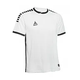 Футболка SELECT Monaco player shirt s/s біло/чорний, 14/16 років