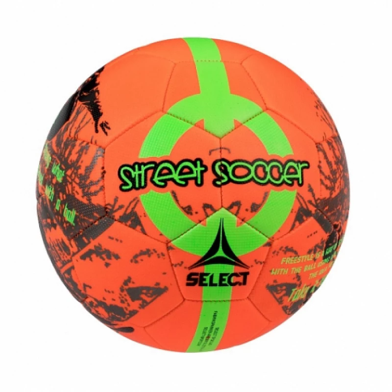 М’яч футбольний SELECT Street Soccer  помаранч/зел, 4,5 фото товару