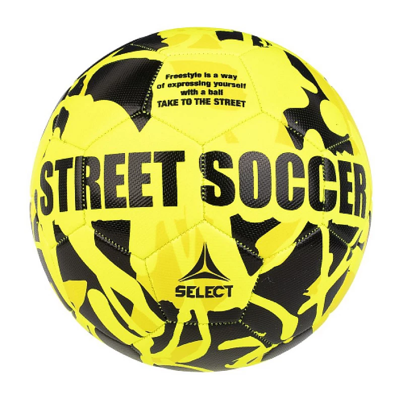 Мяч футбольный SELECT Street Soccer  жовтий, 4,5 фото товара