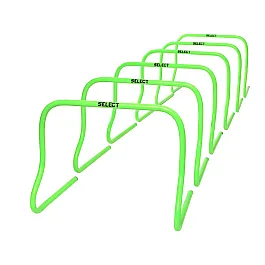 Набор тренировочных барьеров SELECT Training hurdle (6 штук) зелений, 50х38 см