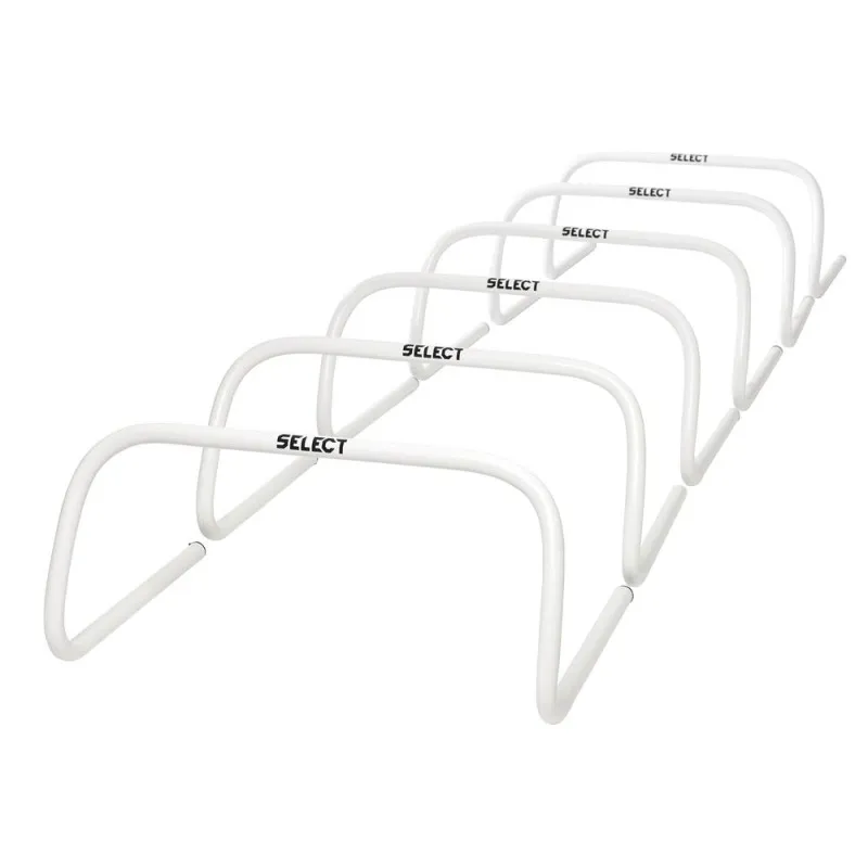 Набір тренувальних бар'єрів SELECT Training hurdle (6 штук) білий, 50х23 см