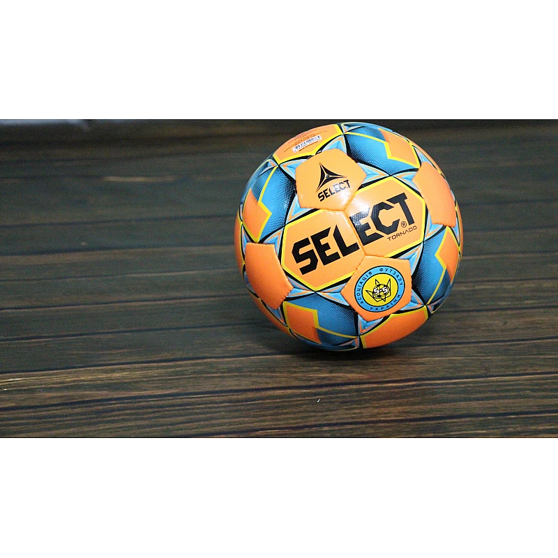 Мяч футзальный SELECT Futsal Tornado (FIFA Quality PRO)  помаран/синій фото товара