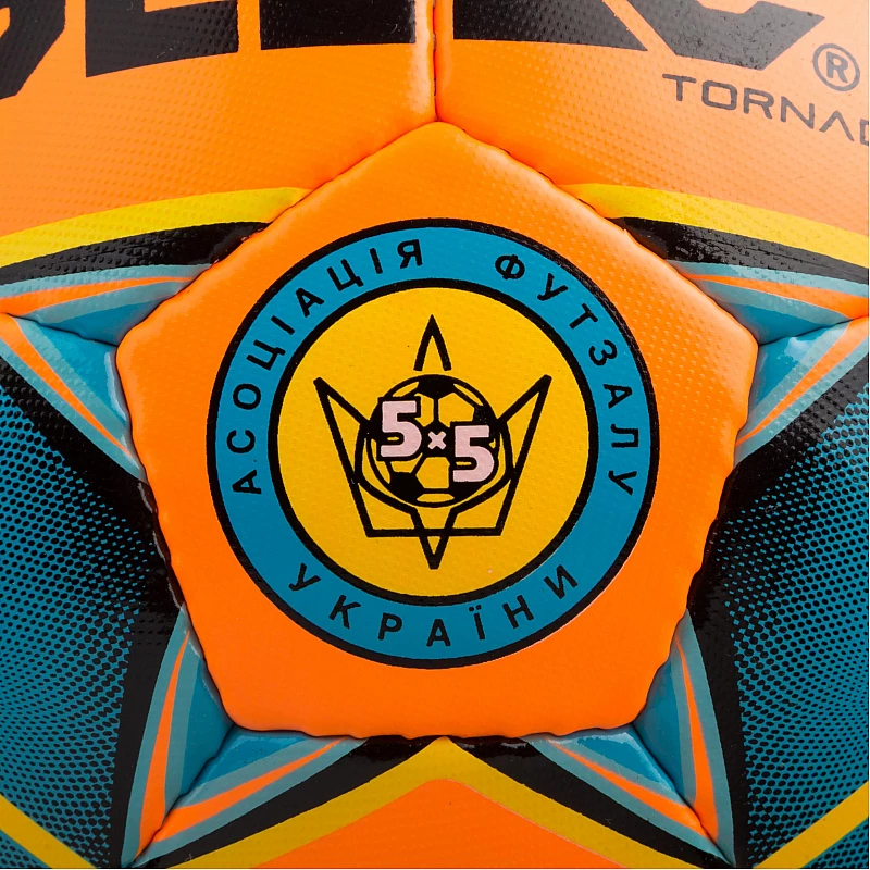 Мяч футзальный SELECT Futsal Tornado (FIFA Quality PRO)  помаран/синій фото товара