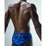 Чоловічі плавки TYR Men's Camo Racer, Blue, 28, Blue