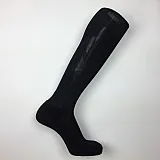 Гетры футбольные Europaw CTM-011 черные с трикотажным носком [41-45] фото товара