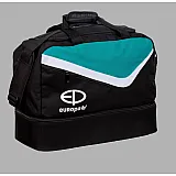 Сумка спортивная Europaw TeamLine черно-зеленая фото товару