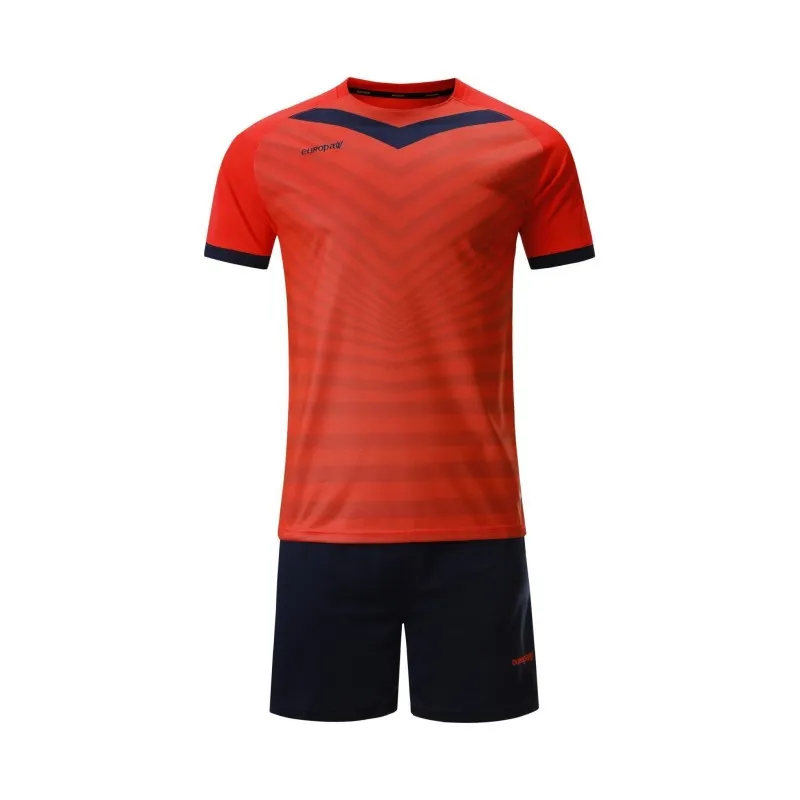 Футбольная форма Europaw 026 кораллово-т.синяя [S] фото товара