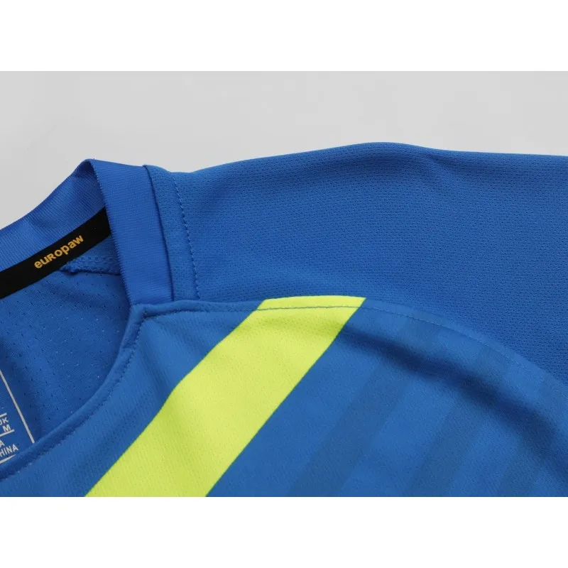Футбольная форма детская (kid) Europaw 026 сине-салатовая [2XS] фото товара