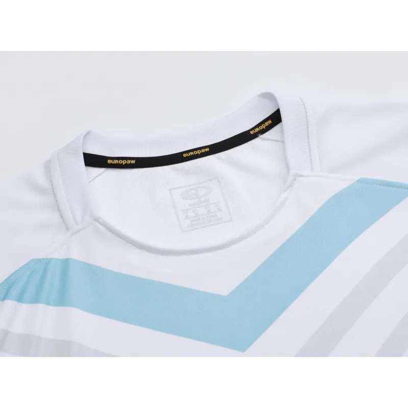 Футбольная форма детская (kid) Europaw 026 бело-голубая [2XS] фото товара