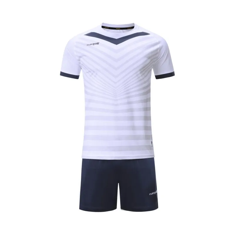 Футбольная форма детская (kid) Europaw 026 бело-т.синяя [2XS] фото товару