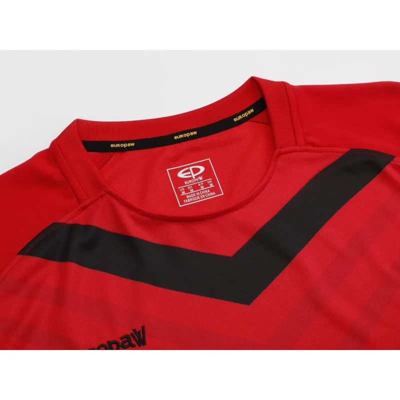 Футбольная форма детская (kid) Europaw 026 красно-черная [2XS] фото товару