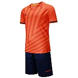 Футбольная форма Europaw 016 коралово-т.синяя [4XS] фото товару